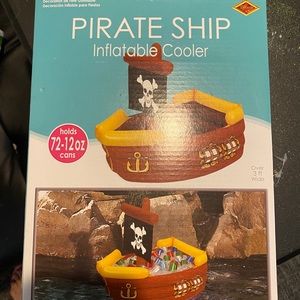 Pirate ship cooler